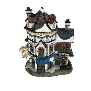 Heritage Village Collection Dickens Village Series "Antiques & Cobbler" Lighted
